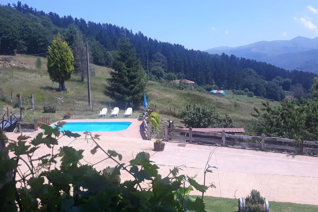 Caserio Vasco Con Piscina Y Barbacoa Orozko 외부 사진