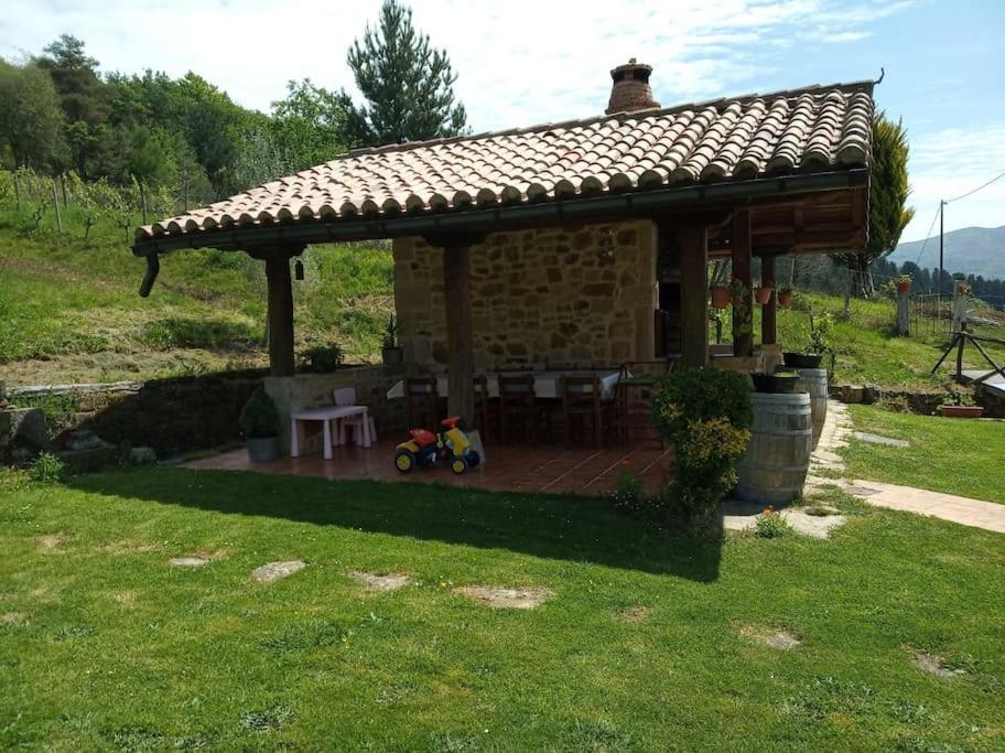 Caserio Vasco Con Piscina Y Barbacoa Orozko 외부 사진