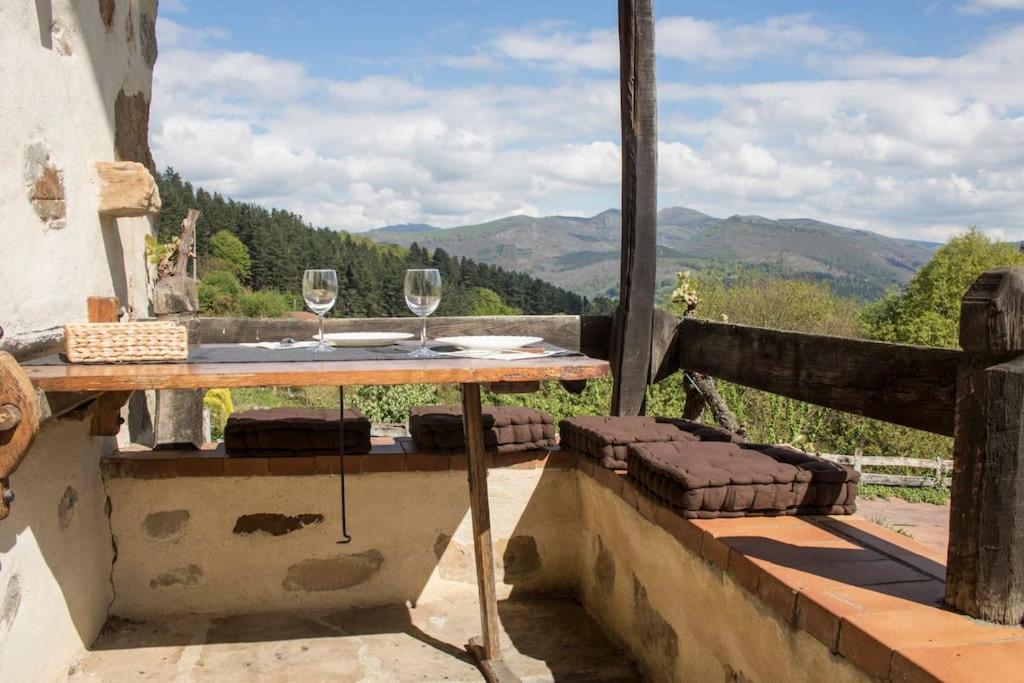 Caserio Vasco Con Piscina Y Barbacoa Orozko 외부 사진